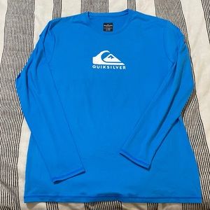 Quiksilver rash guard shirt